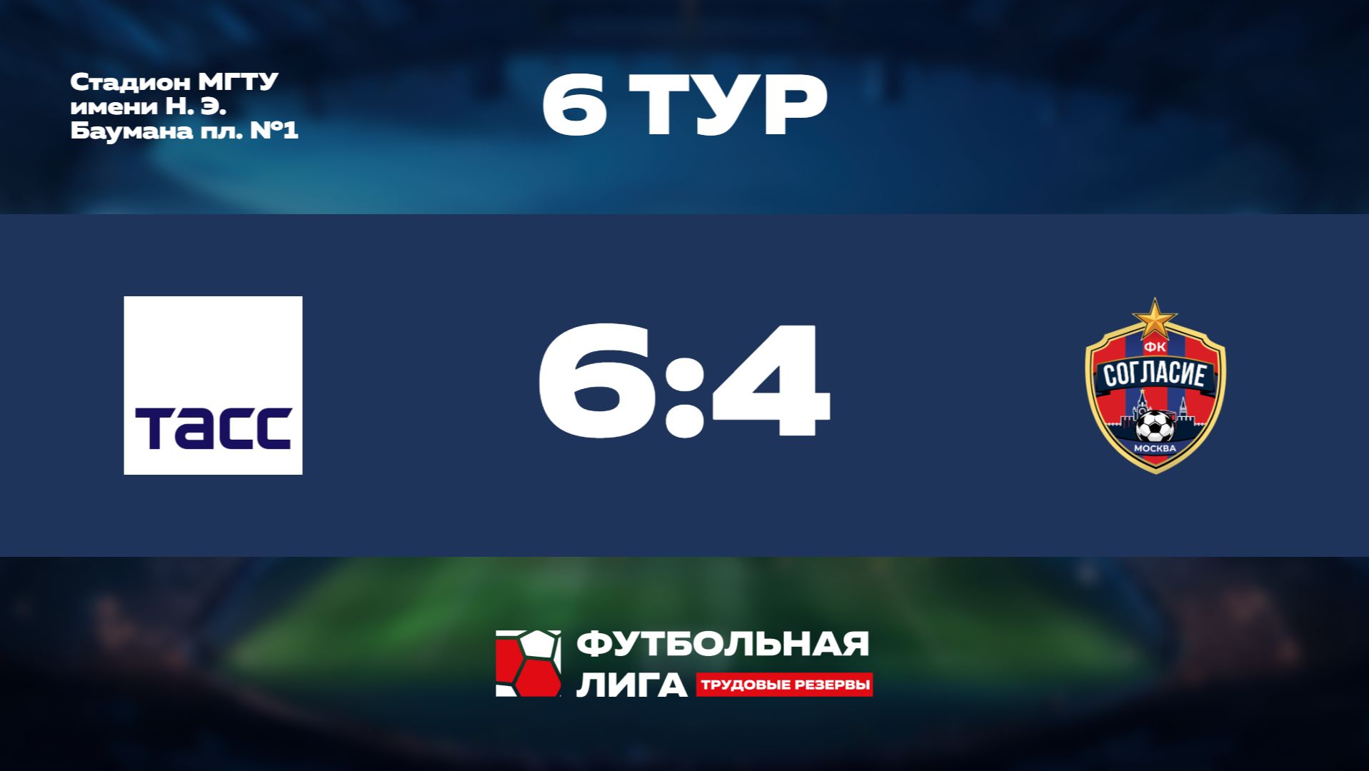 Обзор | 6 тур | ТАСС - ФК Согласие | Меркурий