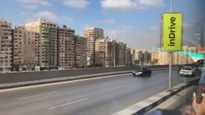 Египет едем по улице Каира