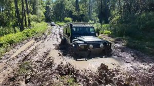 Жара, грязь и легенды: DEFENDER, PAJERO, PATROL, TANK 300 и др. на Калужском тракте.