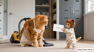 МАМА РЫЖУЛИ ВСЕГДА МЕЧТАЛА СТАТЬ ШЕФ ПОВАРОМ🐱👩 🍳