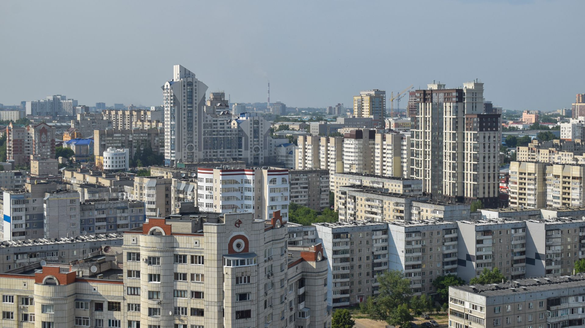 Барнаул-2026. Вид на город.(Пролетарская-Партизанская улицы) смотреть онлайн