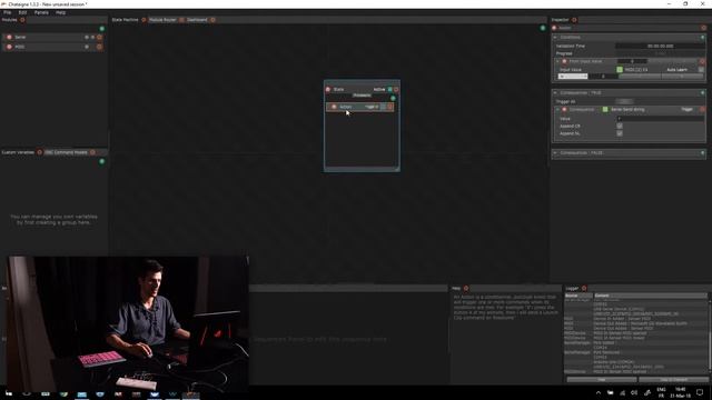 Tuto Chataigne - Contrôle de leds Arduino depuis un pad MIDI
