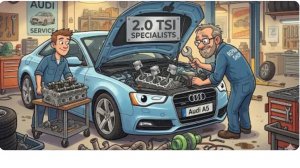 Audi A5 2.0 TSI ремонт двигателя CDNC