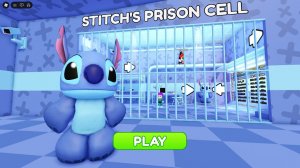 ТЮРЕМНЫЙ ПОБЕГ STITCH! Roblox Obby Прохождение Без Смертей 4K 😱🚔🎮🔥