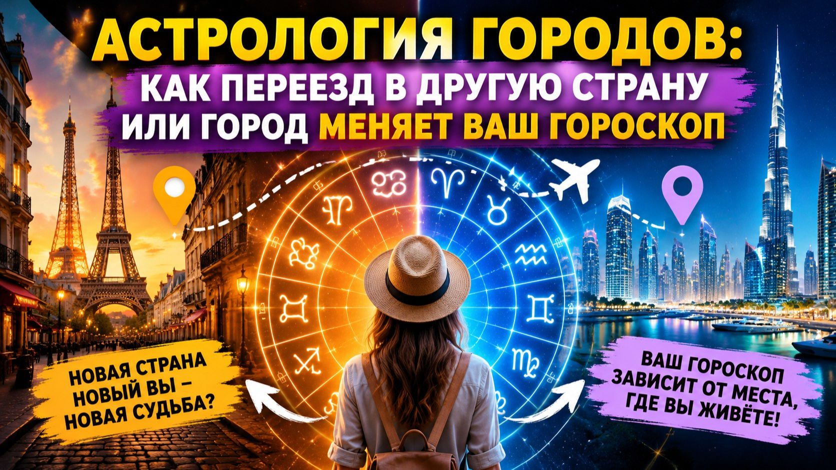 Астрология городов. Как переезд в другой город меняет ваш гороскоп. смотреть онлайн