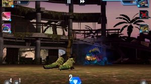 Кровавая месть с боссом Мортем рекс, « Я играю в Jurassic world the Game « часть 1