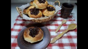Вам точно понравится! Ватрушки со сливовым повидлом!😋😋😋
