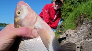 РЕКОРД СЕЗОНА! КРУПНЫЙ ЛЕЩ на ДОНКИ 🐟🎣 Рыбалка на ОКЕ))) Один лещ сбежал 🤣