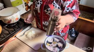 Варю бульон из курицы.Мариную вкусную скумбрию!