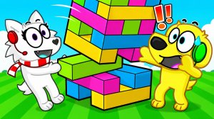😱 ТАЙЛЕР ПРОТИВ СНОУИ В ГИГАНТСКОЙ ДЖЕНГЕ! РОБЛОКС! ROBLOX!