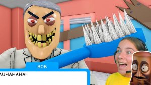 ПОБЕГ ОТ ЗУБНОГО в ROBLOX!