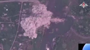 Экипажи Су-34 уничтожили военные объекты ВСУ