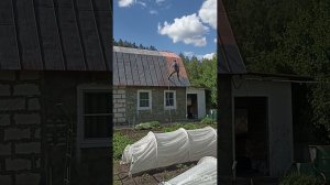 Покраска оцинкованной крыши