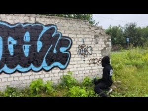 Graffiti lifestyle. Граффити влог. Залил кусок на гараже.