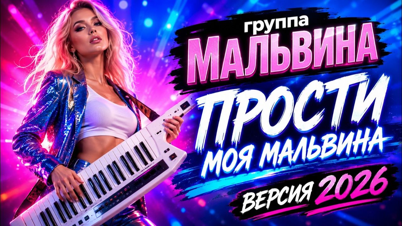 Прости моя Мальвина (гр. Мальвина) - Новая версия 2026 Nova Music Studio смотреть онлайн
