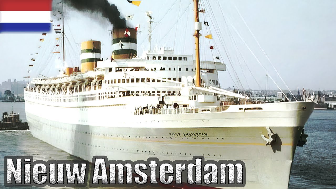 История Голландского лайнера SS Nieuw Амстердам