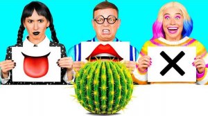 Откуси Лизни или Ничего Челлендж _ Фантастические Лайфхаки с Едой от BaRaDa Challenge