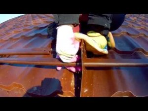 Монтаж снегозадержателя Grandline