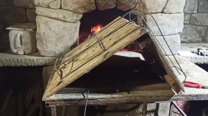 Очаг из арт бетона , камни на каркасе своими руками Алексей Беляев