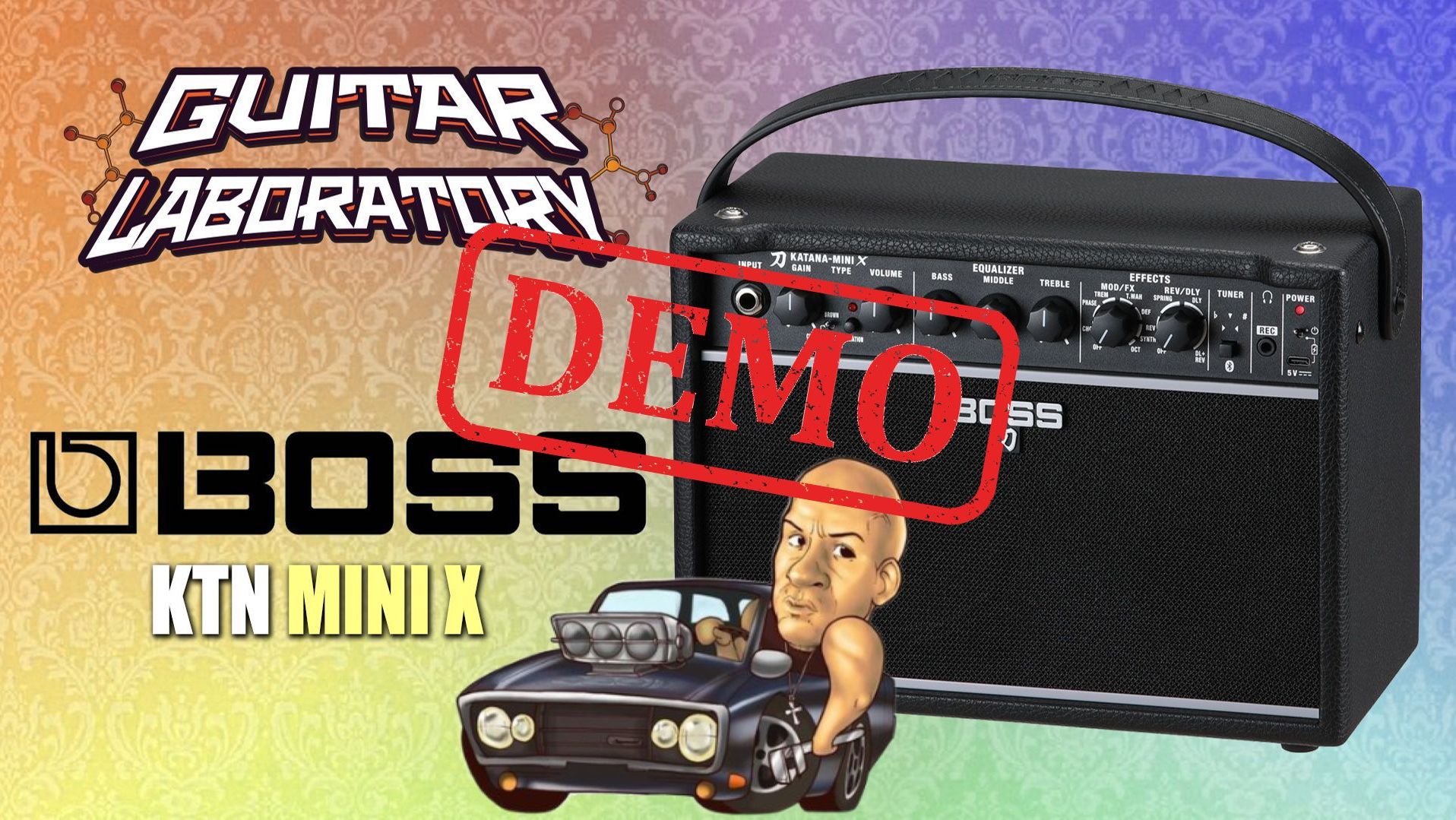 Комбик BOSS KATANA-MINI X - демонстрация звучания