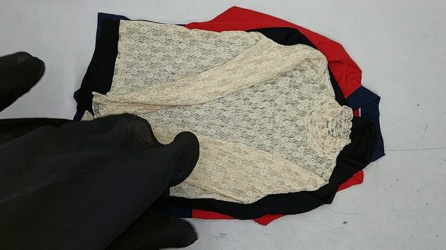 Микс осень зима крем взрослый  секонд оптом 3 пак