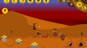 Stick War Legacy, миссия 263 ( insane, без баффов, без скинов, мечник)