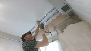 Ниша для штор «скрытый карниз из гипсокартона своими руками»