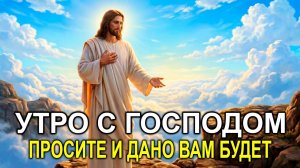 Самая Сильная Молитва На Утро | Господь Сказал: «Проси, И Дано Будет!»