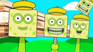 Sprunki OC Thirty Four из Numberblocks - Танцевальная песня в гробу (кавер)