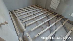 Установка Лаг на Анкерах для деревянных полов Без Скрипа