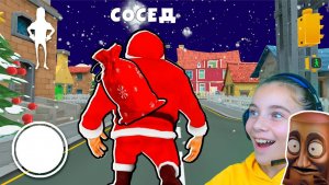 ИГРАЮ за ДЕД МОРОЗ ПРИВЕТ СОСЕД Dark Riddle ПОХОЖАЯ ИГРА на Hello Neighbor Обновление