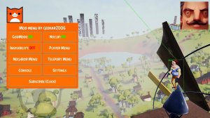 Мод-меню для Hello Neighbor b6