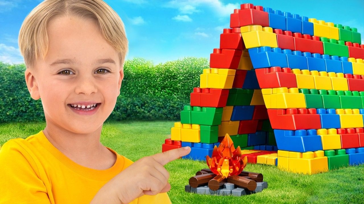 ВЛАД И НИКИ | Дети учатся поддерживать друг друга и делиться игровыми домиками