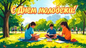 С днём МОЛОДЁЖИ Музыкальное поздравление
