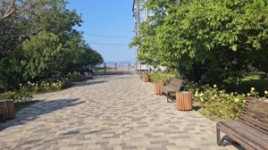 #260.Анапа.Наконец я это сделала,искупалась.Вечером танцы при Закате.