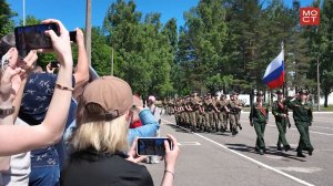 Новости СПбГУ: 84 выпускника СПбГУ приняли военную присягу