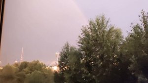 Радуга после грозы. 26.06.2026ш