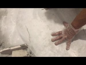 Трещины в стяжке Что делать