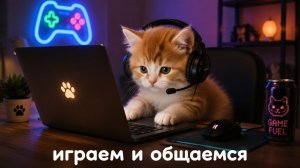 виталик играте и общается