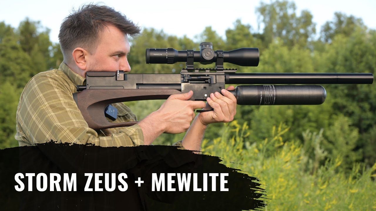 ИДЕАЛЬНЫЙ ТАНДЕМ ДЛЯ ТОЧНОЙ СТРЕЛЬБЫ: пневматика Storm Zeus и оптика Mewlite смотреть онлайн