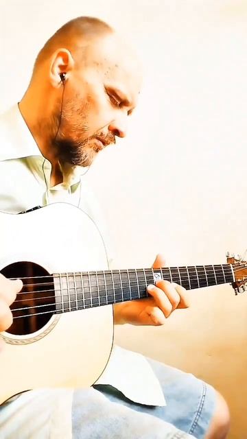 Фрагмент пьесы для гитары - Guitar piece fragment смотреть онлайн