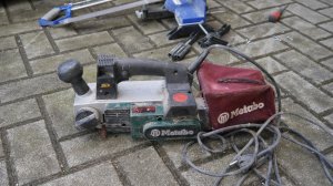 Metabo Ba E 0876 Signal. Шлифмашинка из мусора. Выбросили не глядя