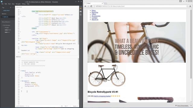 Урок 52. Создание сайта на CSS - CSS Website Build Part 1 смотреть онлайн