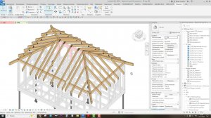 Вальмовая кровля. Устройство и проектирование в Revit. Курс по каркасному дому