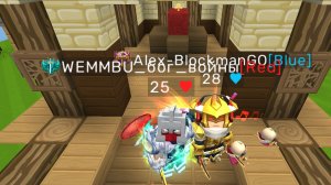 Пвп с другом, который потерял аккаунт.. | Blockman GO | Bed Wars