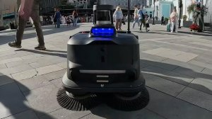 Куда по помытому: робота-уборщика тестируют на Белорусском вокзале