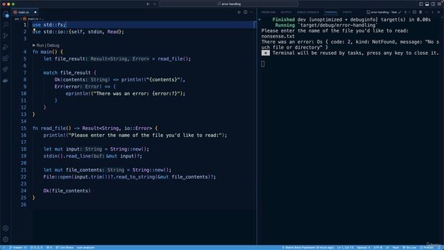 246. The read_to_string Associated Function смотреть онлайн