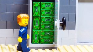 Lego Bank Money Transfer Robbery