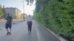 Сквер имени Пушкина.Драмтеатр имени Пушкина.Технологический институт. Фонтан Адам и Ева
