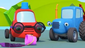 Развивающие мультфильмы для детей/Темные очки/Синий Трактор/Развивайка - мультики и игры для детей